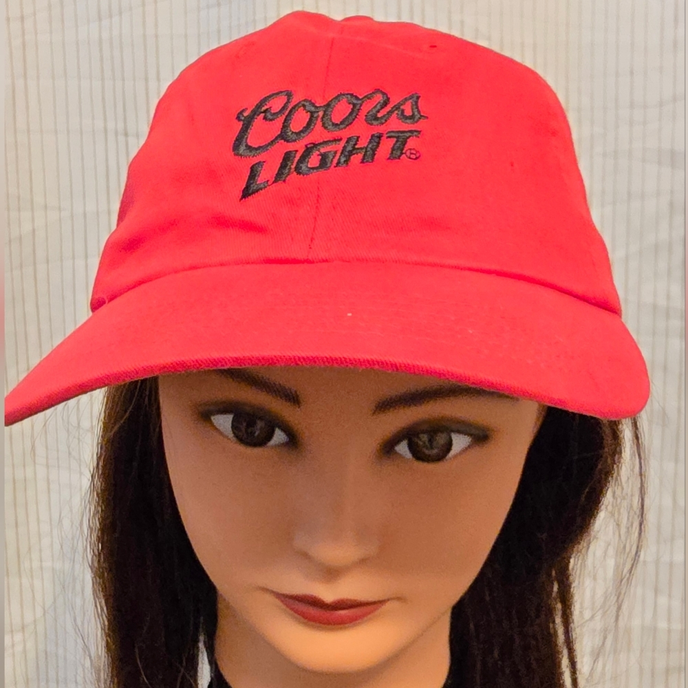 Coor Light hats for men's and women's adjustable beer cap